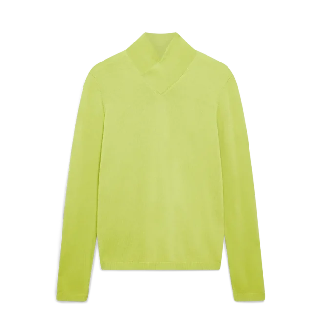 Merino Cowl Neck Top