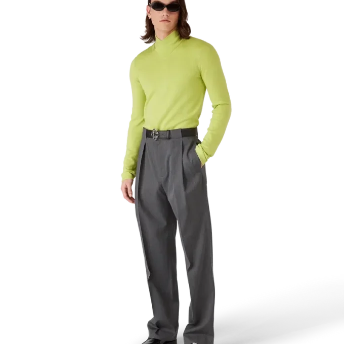 Merino Cowl Neck Top