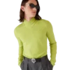 Merino Cowl Neck Top