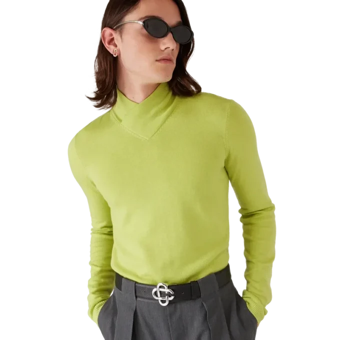 Merino Cowl Neck Top