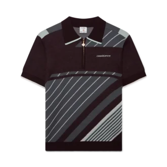 Merino Diagonal Tennis Polo