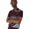 Merino Diagonal Tennis Polo