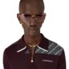 Merino Diagonal Tennis Polo