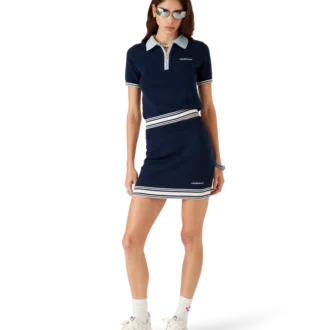 Merino Knit Tennis Polo Shirt Merino Knit Tennis Polo Shirt