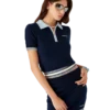 Merino Knit Tennis Polo Shirt Merino Knit Tennis Polo Shirt