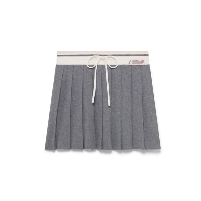 Merino Knit Tennis Skirt Merino Knit Tennis Skirt