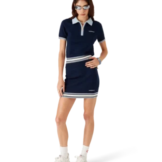 Merino Knit Tennis Skirt