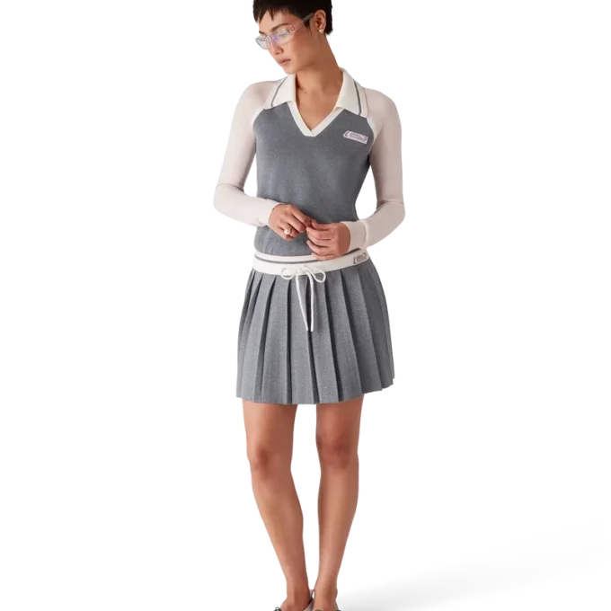 Merino Knit Tennis Skirt Merino Knit Tennis Skirt