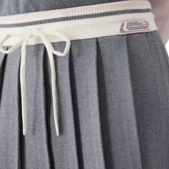 Merino Knit Tennis Skirt Merino Knit Tennis Skirt