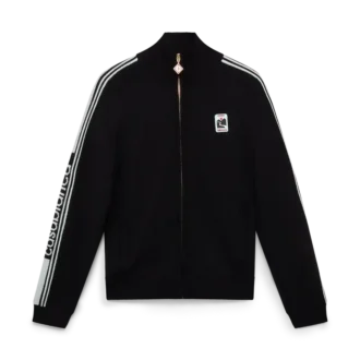 Merino Knit Track Jacket