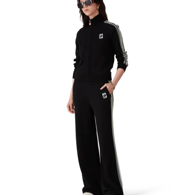 Merino Knit Track Jacket Merino Knit Track Jacket