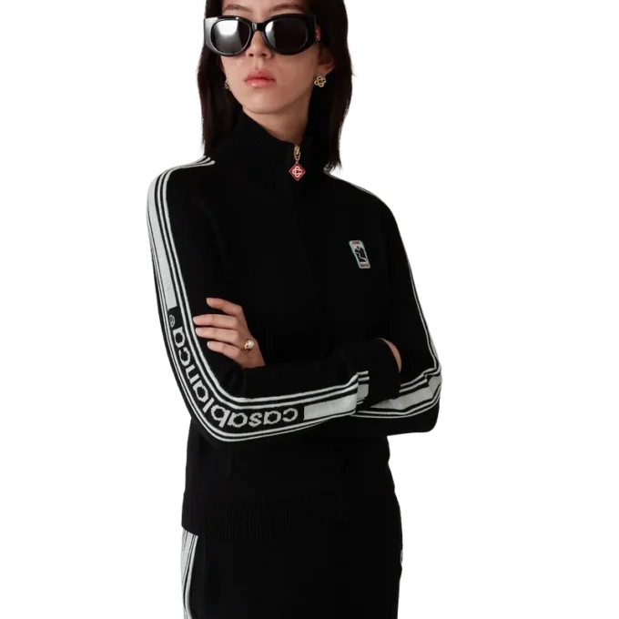 Merino Knit Track Jacket Merino Knit Track Jacket