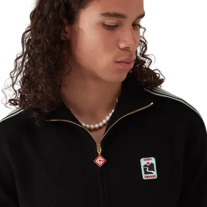 Merino Knit Track Jacket Merino Knit Track Jacket