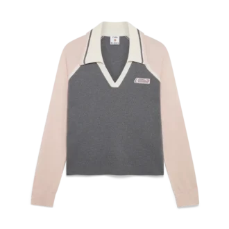 Merino Tennis Long Sleeve Polo