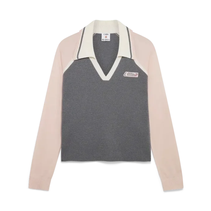 Merino Tennis Long Sleeve Polo Merino Tennis Long Sleeve Polo