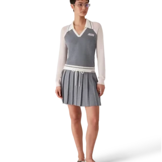 Merino Tennis Long Sleeve Polo