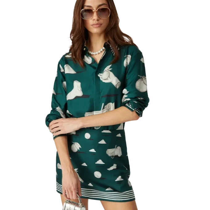 Metaphysical Silk Shirt Metaphysical Silk Shirt