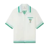 Metaphysical Tennis Icon Short Sleeve Silk Shirt