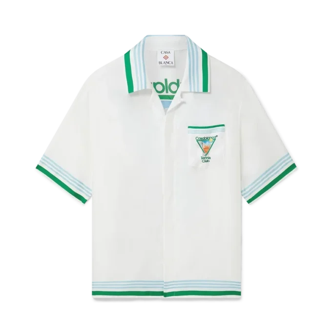 Metaphysical Tennis Icon Silk Shirt