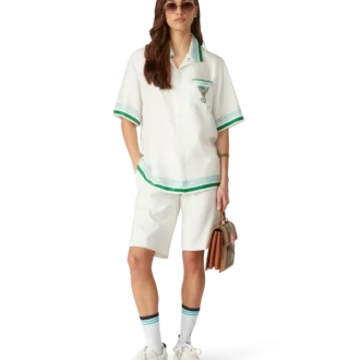 Metaphysical Tennis Icon Silk Shirt