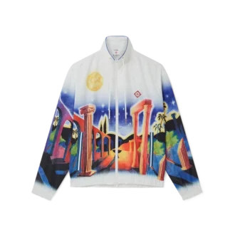 Midnight Acropolis Windbreaker Jacket