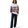 Midnight Acropolis Windbreaker Jacket