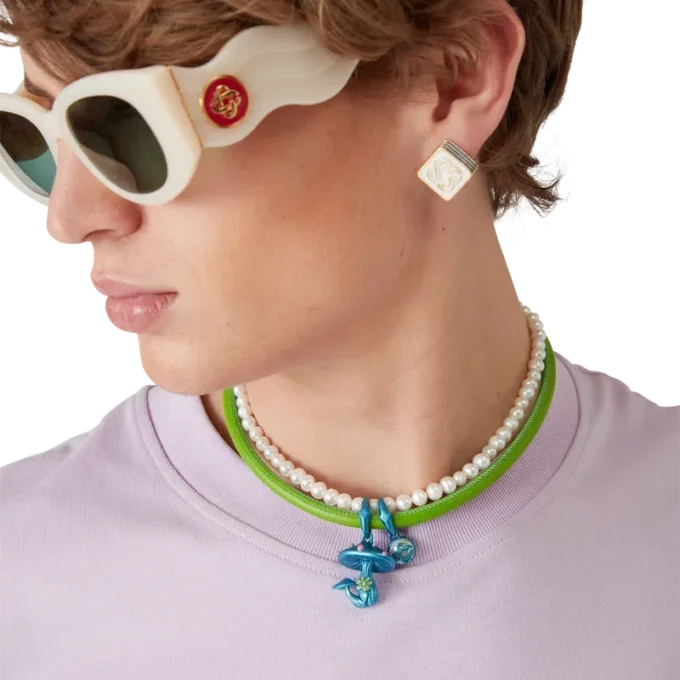 Mini Mushroom Necklace Mini Mushroom Necklace
