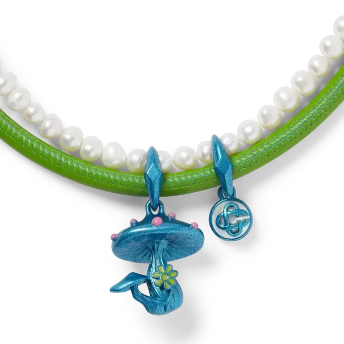 Mini Mushroom Necklace Mini Mushroom Necklace
