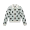 Mohair Monogram Zip Jumper Mohair Monogram Zip Jumper