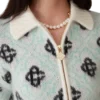 Mohair Monogram Zip Jumper Mohair Monogram Zip Jumper