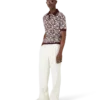 Monogram Cotton Knit Polo Shirt