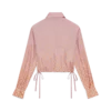 Monogram Degrade Long Sleeve Silk Shirt Monogram Degrade Long Sleeve Silk Shirt