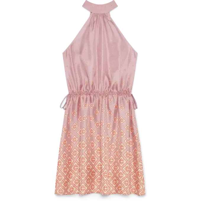 Monogram Degrade Silk Dress