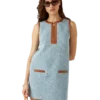 Monogram Denim Dress