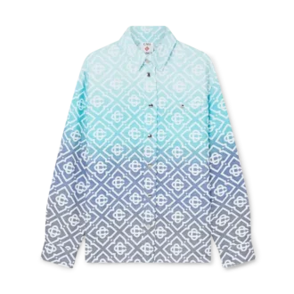 Monogram Gradient Jacquard Shacket