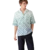 Monogram Gradient Towelling Short Sleeve Shirt Monogram Gradient Towelling Short Sleeve Shirt