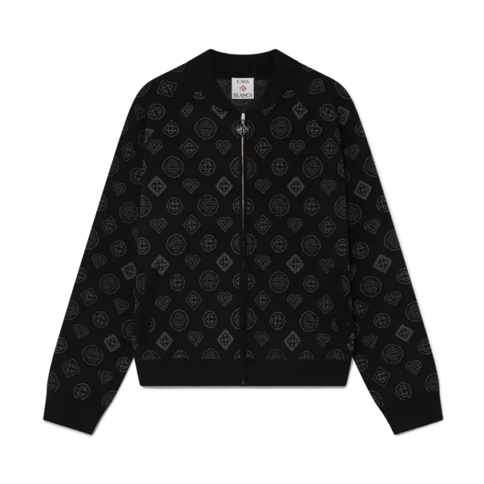 Monogram Jacquard Bomber Jacket Monogram Jacquard Bomber Jacket