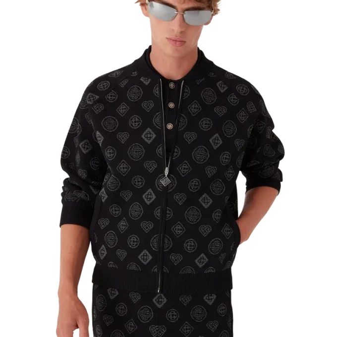 Monogram Jacquard Bomber Jacket Monogram Jacquard Bomber Jacket