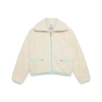 Monogram Jacquard Fleece Jacket Monogram Jacquard Fleece Jacket