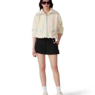 Monogram Jacquard Fleece Jacket Monogram Jacquard Fleece Jacket
