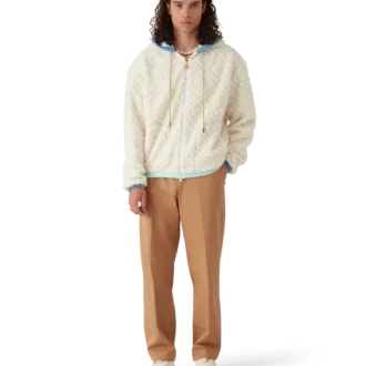 Monogram Jacquard Fleece Jacket