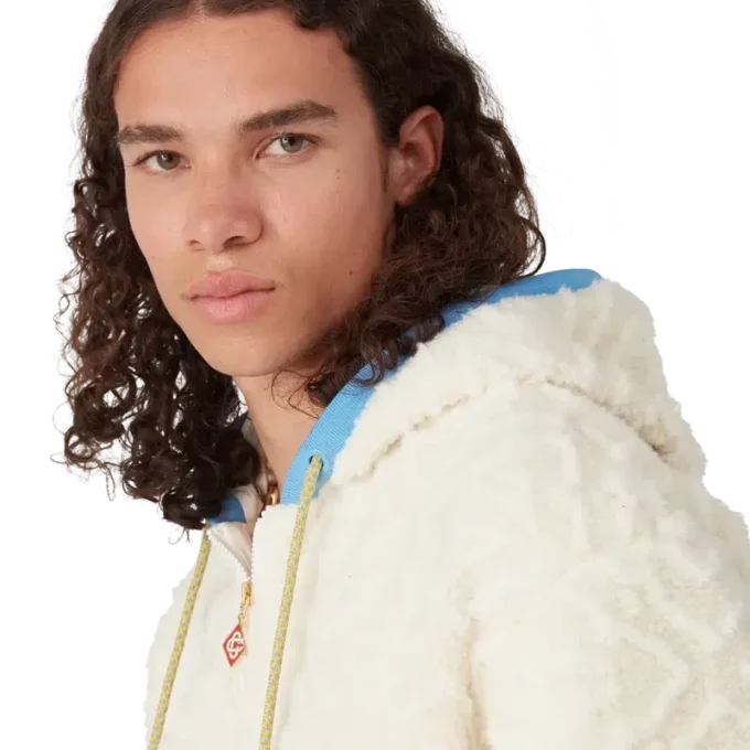 Monogram Jacquard Fleece Jacket