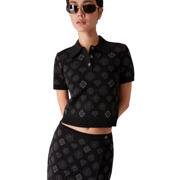 Monogram Jacquard Polo Monogram Jacquard Polo