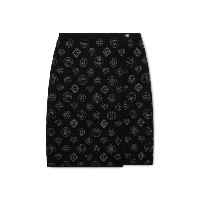 Monogram Jacquard Skirt Monogram Jacquard Skirt