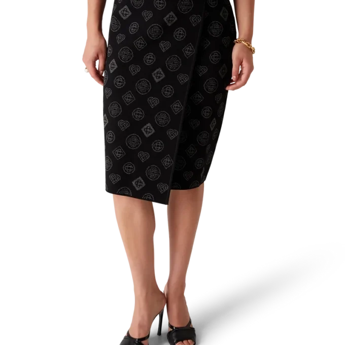 Monogram Jacquard Skirt Monogram Jacquard Skirt