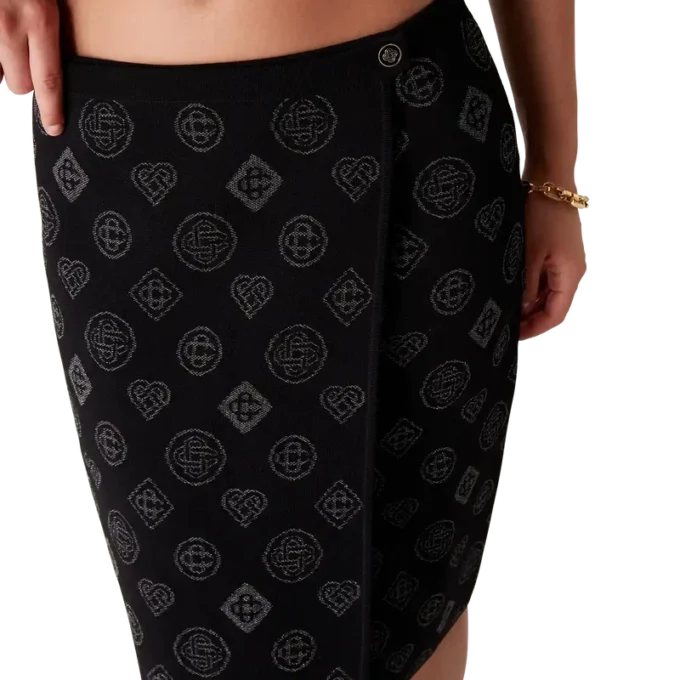 Monogram Jacquard Skirt Monogram Jacquard Skirt