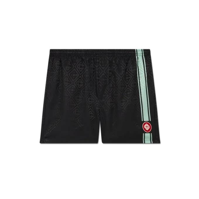 Monogram Jacquard Stripe Swim Shorts Monogram Jacquard Stripe Swim Shorts
