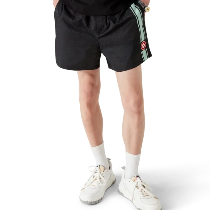 Monogram Jacquard Stripe Swim Shorts Monogram Jacquard Stripe Swim Shorts