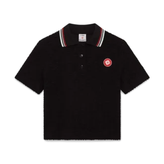 Monogram Jacquard Towelling Polo Shirt