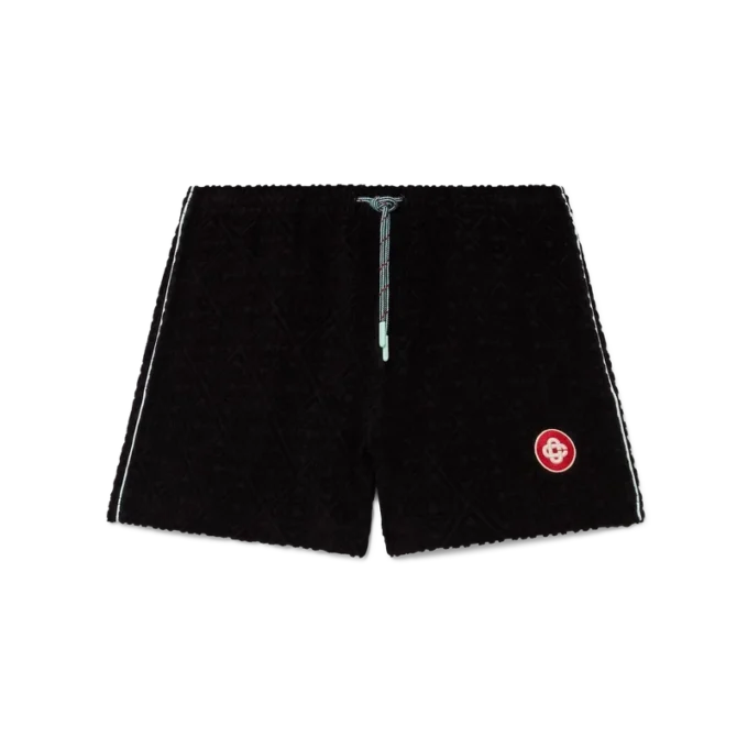 Monogram Jacquard Towelling Shorts Monogram Jacquard Towelling Shorts